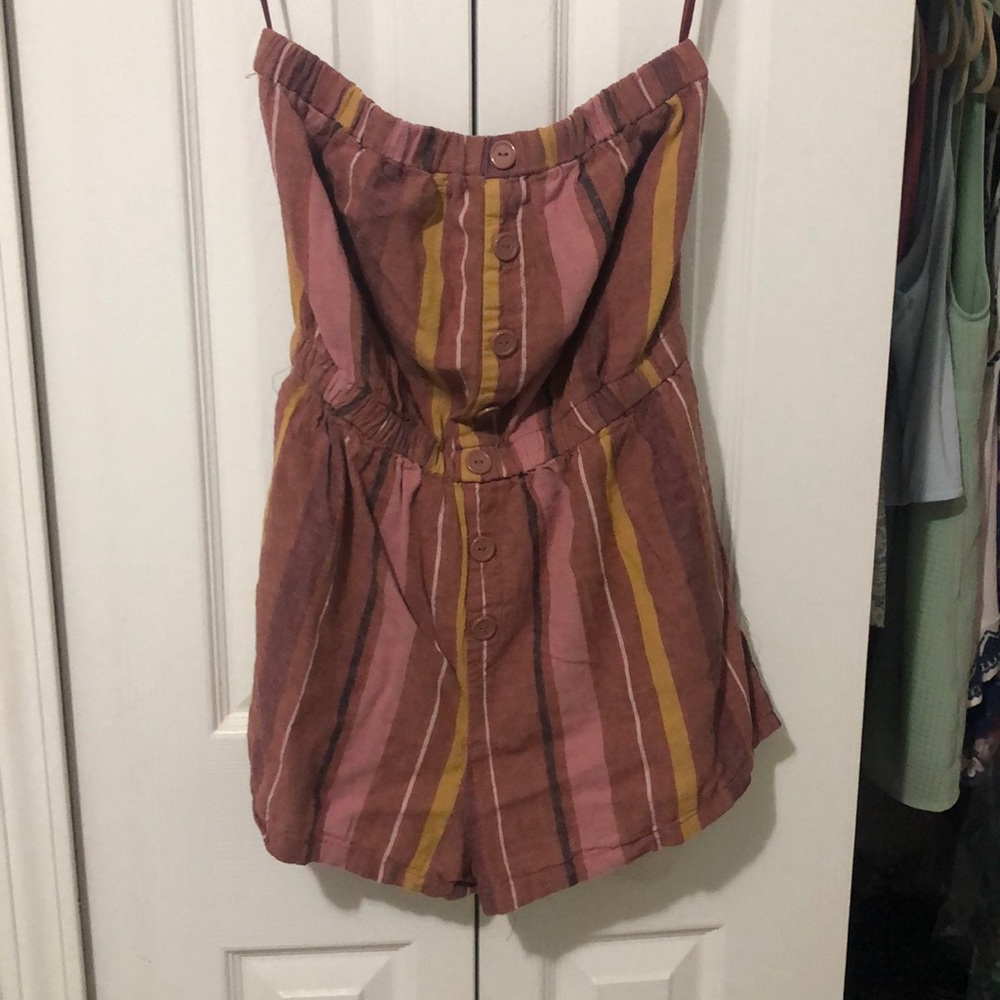 Strapless Urban Outfitters Romper